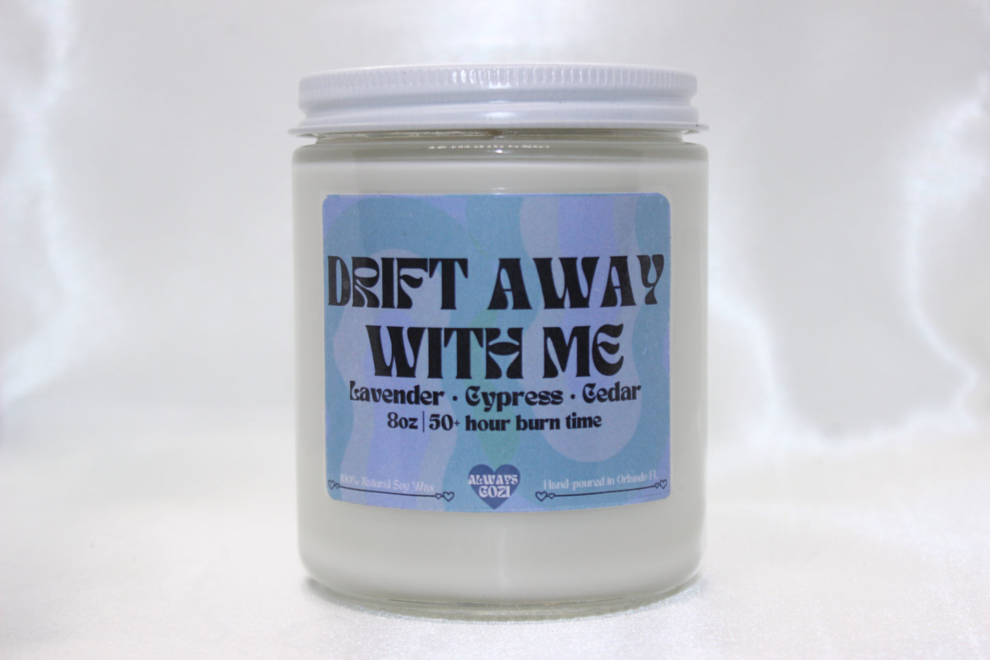 Drift Away with Me Candle
