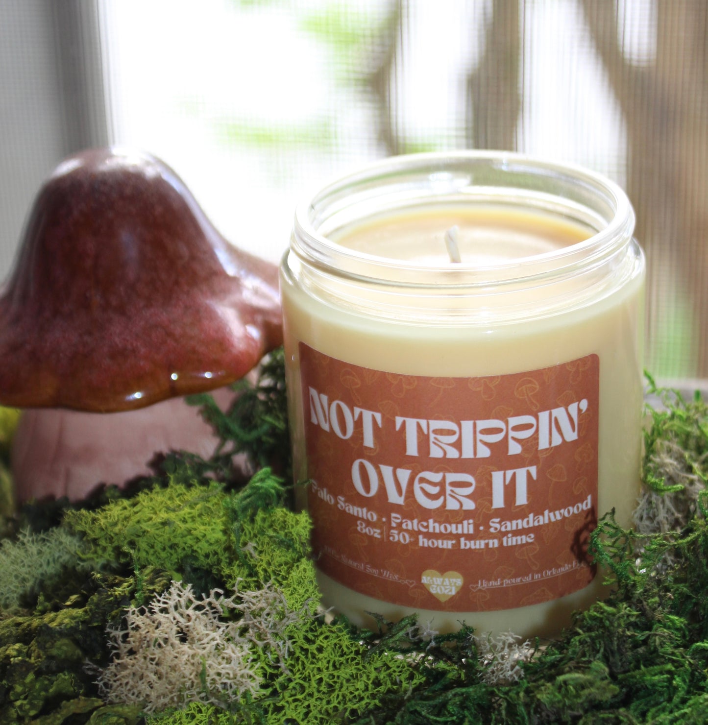 Not Trippin Over It Candle