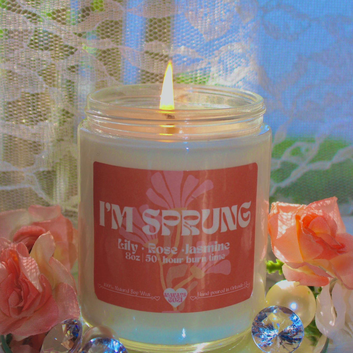 I’m Sprung Candle