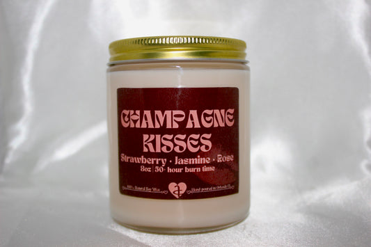 Champagne Kisses Candle
