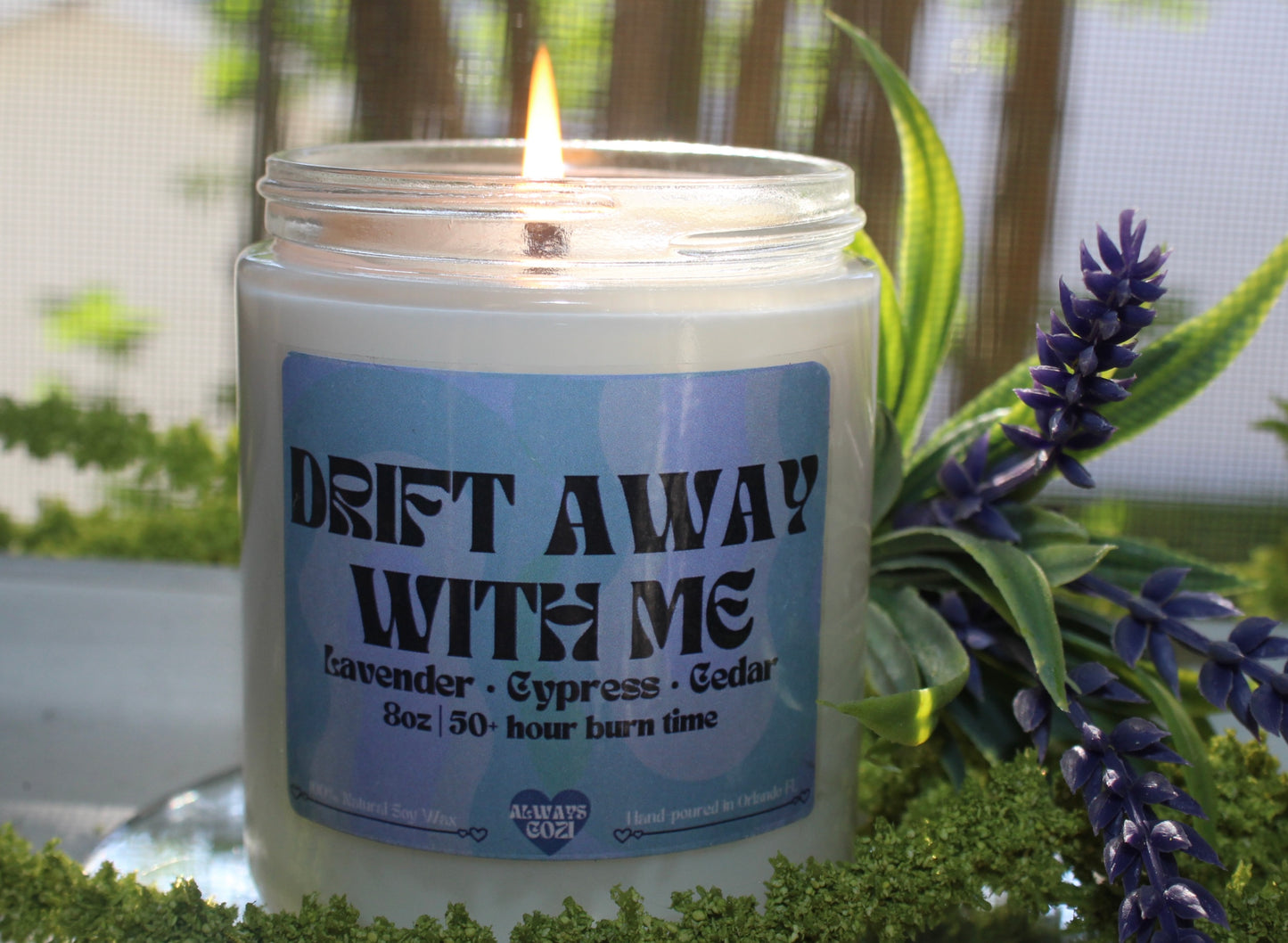 Drift Away with Me Candle